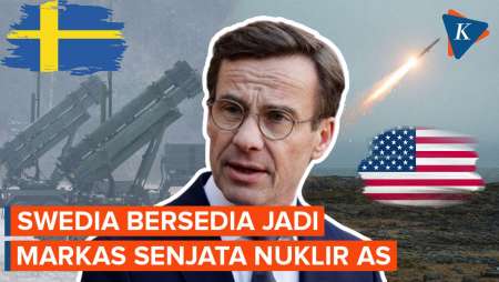 Swedia Siap Jadi Tempat Senjata Nuklir AS pada Masa Perang