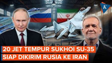 20 Pesawat Tempur Baru Rusia Siap Dikirim Ke Iran