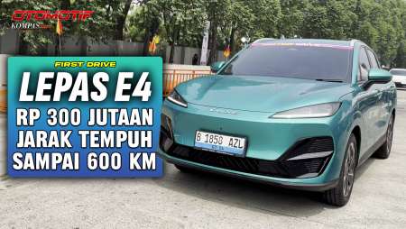 Lepas E4 | Jajal Singkat SUV Listrik Rp 300 Jutaan Berjarak 600 Km | FIRST DRIVE