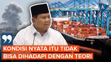 Prabowo: Masalah Bangsa Tak Bisa Dihadapi Pakai Teori tapi Realisme