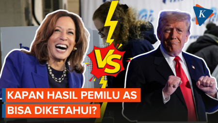 Harris Vs Trump, Kapan Hasil Pilpres AS Bisa Diketahui?