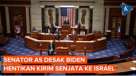 Senator AS Desak Biden Hentikan Kirim Senjata ke Israel