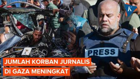 Jurnalis Kembali Jadi Korban Serangan Israel di Gaza Selatan