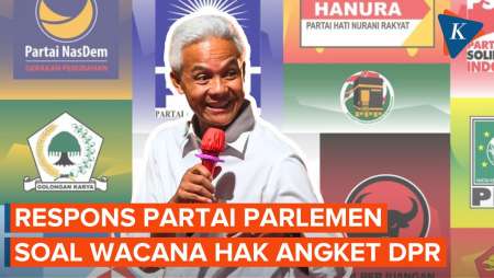 Respons Partai-partai di Parlemen soal Hak Angket DPR