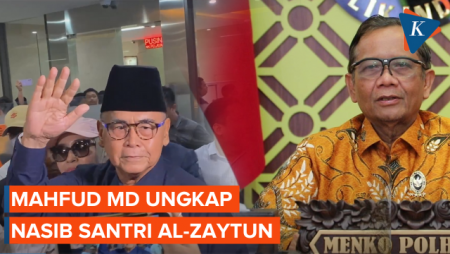 Mahfud MD Ungkap Nasib Santri Al-Zaytun Usai Panji Gumilang Ditetapkan Tersangka