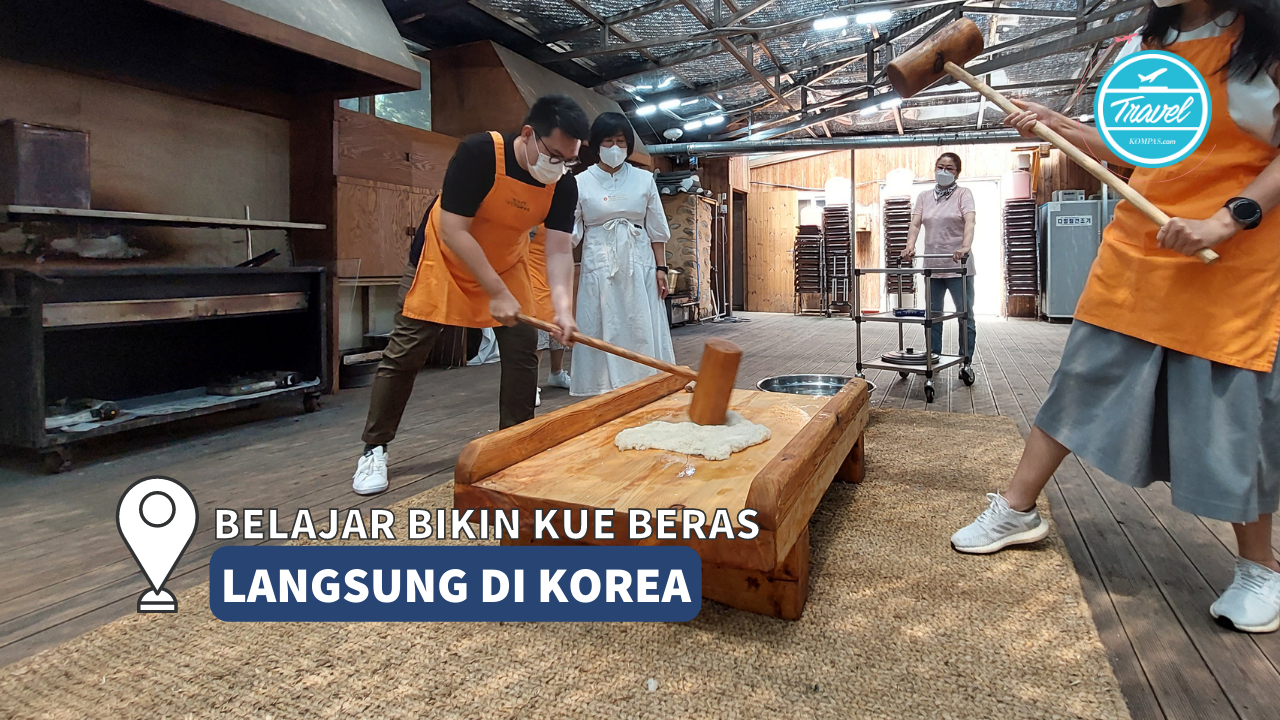 Engga Nyangka Bisa Belajar Bikin Kue Beras Langsung di Korea!