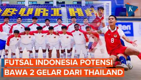 Jadwal Timnas Futsal Indonesia Vs Thailand Di Final Piala AFF U16 Dan U19