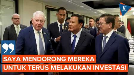 Dari Washington DC, Prabowo Ajak Perusahaan Besar AS Terus Investasi di RI