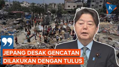 Jepang Desak Gencatan Senjata Israel Hamas Dilakukan dengan Tulus