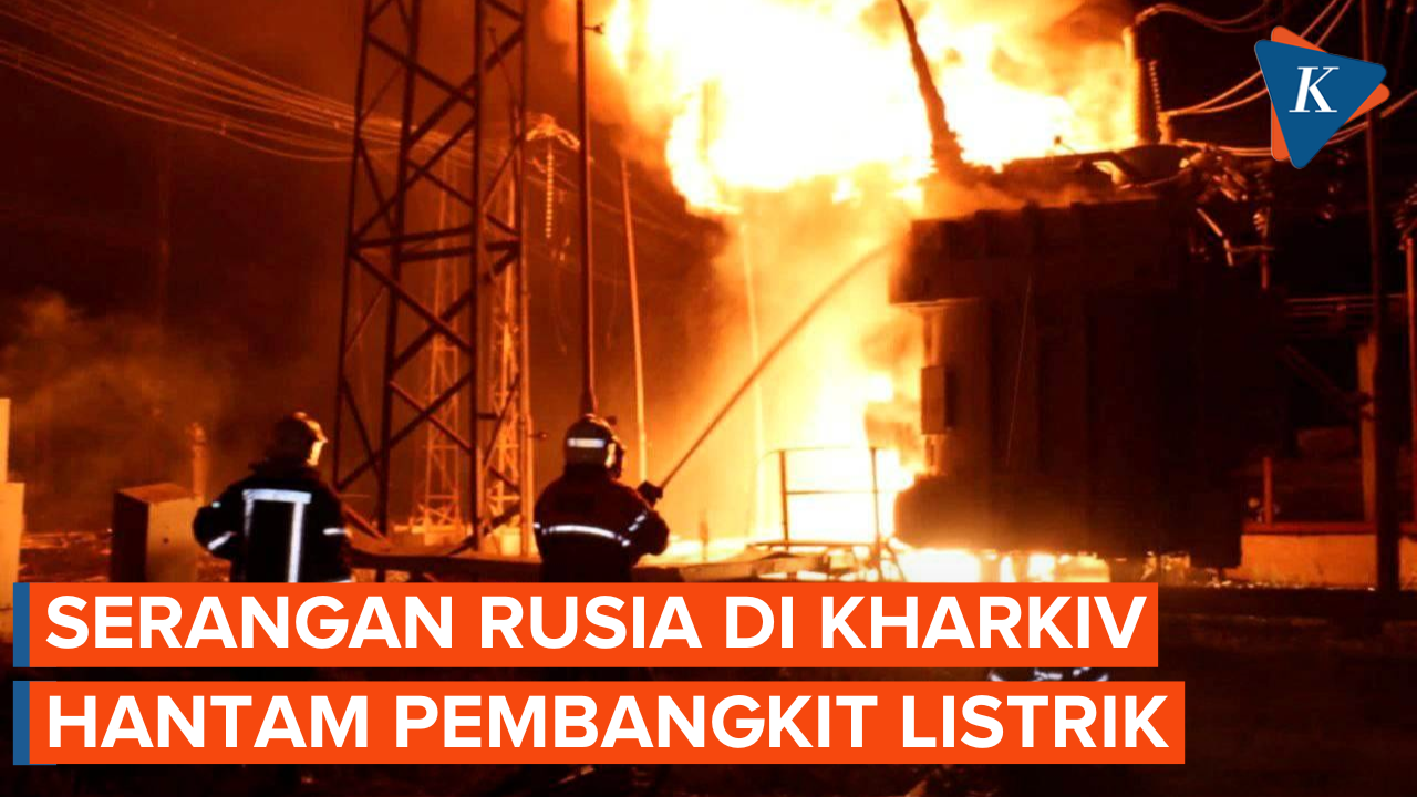 Rusia Serang Pembangkit Listrik Kharkiv
