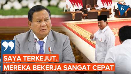 Puas Kinerja Kabinet Merah Putih, Prabowo: Saya Terkejut, Mereka Bekerja Sangat Cepat