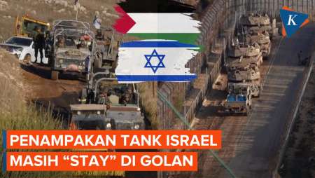 Potret Tank Israel Masih di Dataran Tinggi Golan Usai Netanyahu Perluas Pendudukan