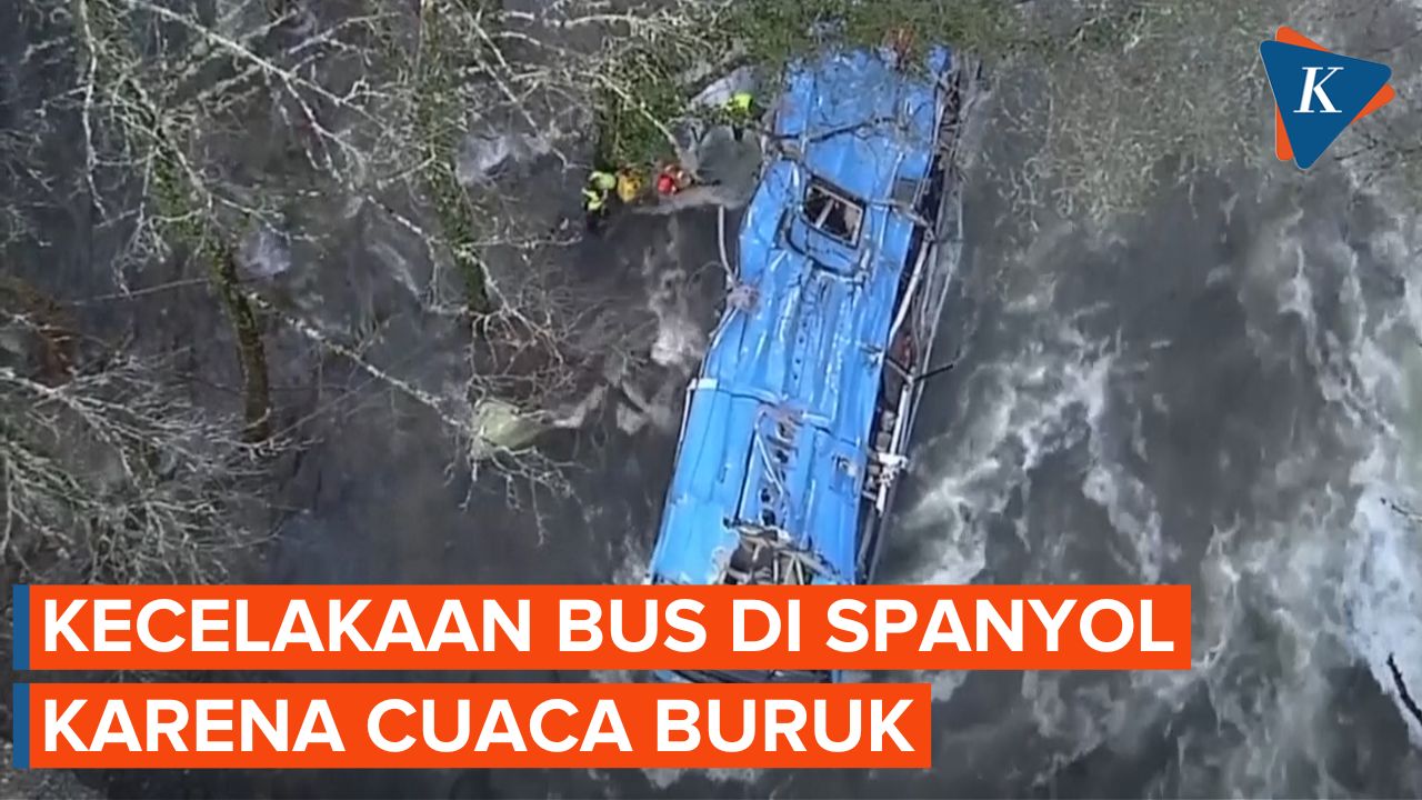 Bus Jatuh ke Sungai dan Tewaskan 6 Orang, Diduga akibat Cuaca Buruk