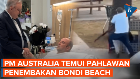 PM Australia Jenguk Ahmed Al-Ahmed, Warga Yang Rebut Senjata Pelaku Penembakan Bondi Beach
