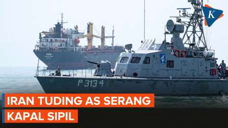 Iran Sebut AS Serang Kapal Penumpang, Bukan Kapal IRGC