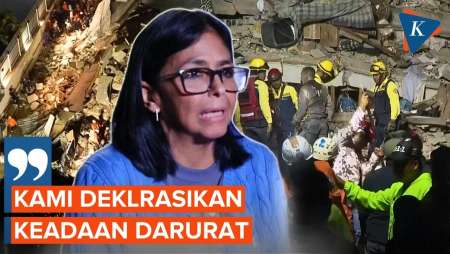 Gempa Bumi Porak-porandakan Venezuela, Presiden Sementara Umumkan Keadaan Darurat