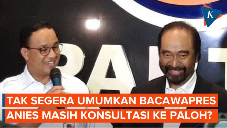 Anies Masih dalam Fase Konsultasi ke Surya Paloh untuk Tentukan Bacawapresnya?