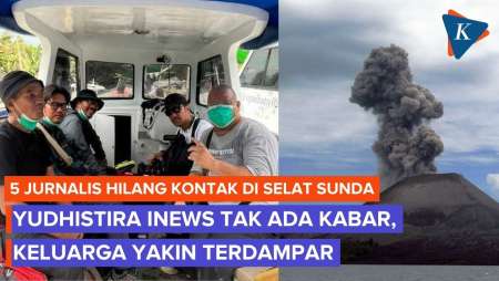 Jurnalis iNews Hilang di Selat Sunda, Kontak Terakhir Saat Istri Kirim Foto Anak