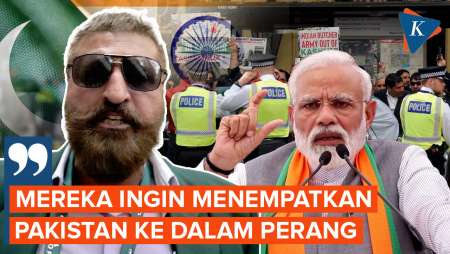 Narendra Modi Dikecam Demonstran Pakistand di Inggris Buntut Konflik Kashmir di India