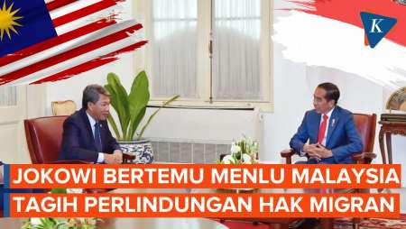 Jokowi Temui Menlu Malaysia, Ada Apa?