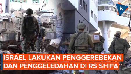 Israel Serang RS Terbesar di Gaza Tank Dikerahkan, Pria Digeledah, Pasien Ketakutan