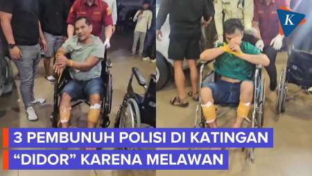 Tampang 3 Pembunuh Polisi Di Katingan Meringis Kesakitan Usai Didor Aparat