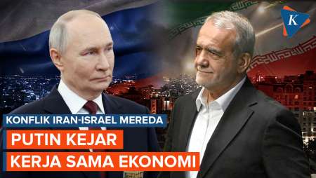 Putin Mau Ambil Untung dari Konflik Iran-Israel yang Sudah Mereda