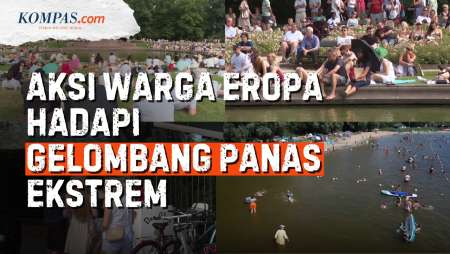 Aksi Rakyat Eropa Saat Benua Biru Dilanda Gelombang Panas Ekstrem