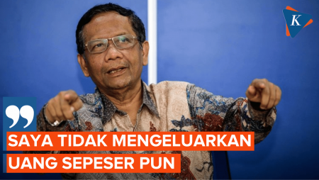 Mahfud MD Mengaku Tak Keluar Sepeser Pun Jadi Bacawapres Ganjar