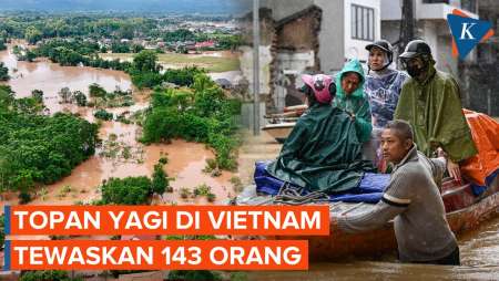 Ganasnya Topan Yagi Terjang Vietnam, Korban Tewas Capai 143 Orang