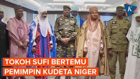 Momen Pertemuan Pemimpin Kudeta Niger dan Tokoh Spiritual Sufi, Bahas Apa?