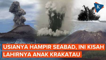Anak Krakatau Nyaris 99 Tahun, Gunung Api Yang Lahir Dari Letusan Dahsyat