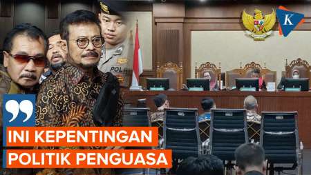 SYL Singgung Politik Kekuasaan dalam Eksepsi Kasus Korupsi di Kementan