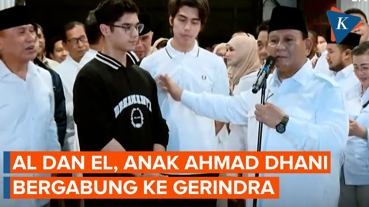 Saat Prabowo Gembleng 2 Anak Ahmad Dhani Jadi Masa Depan Gerindra