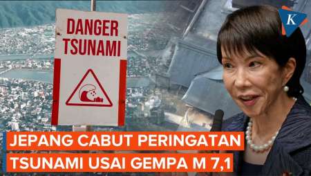 Jepang Cabut Peringatan Tsunami Setelah Gempa M 7,1, Puluhan Orang Dilarikan Ke RS