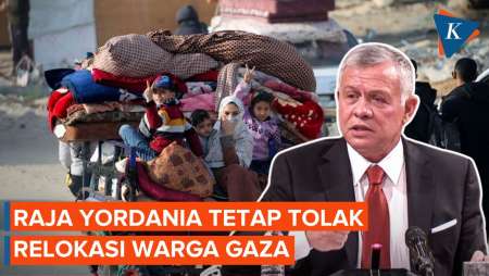 Usai Bertemu Trump di AS, Raja Yordania Tetap Tolak Rencana Relokasi Warga Palestina dari Gaza