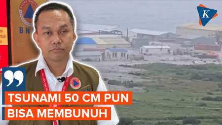 Waspada Tsunami Kiriman Rusia, BNPB: Gelombang 50 Cm pun Bisa Membunuh