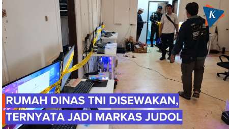 Rumah Dinas TNI di Cijantung Jadi Markas Judol, Ternyata Disewakan Letkol Arman