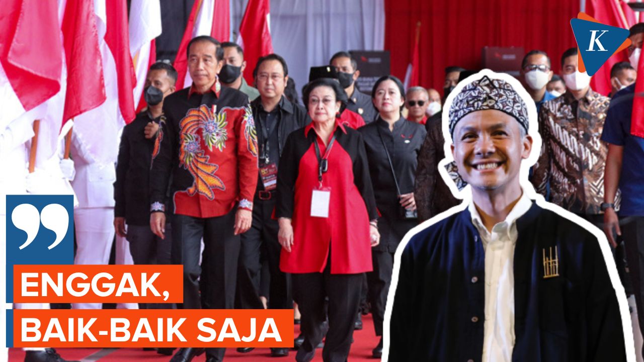 Ganjar Jawab Isu Keretakan Hubungan Jokowi-Megawati