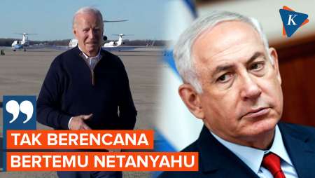 Biden Tegaskan Tak Ada Rencana Pertemuan dengan Netanyahu