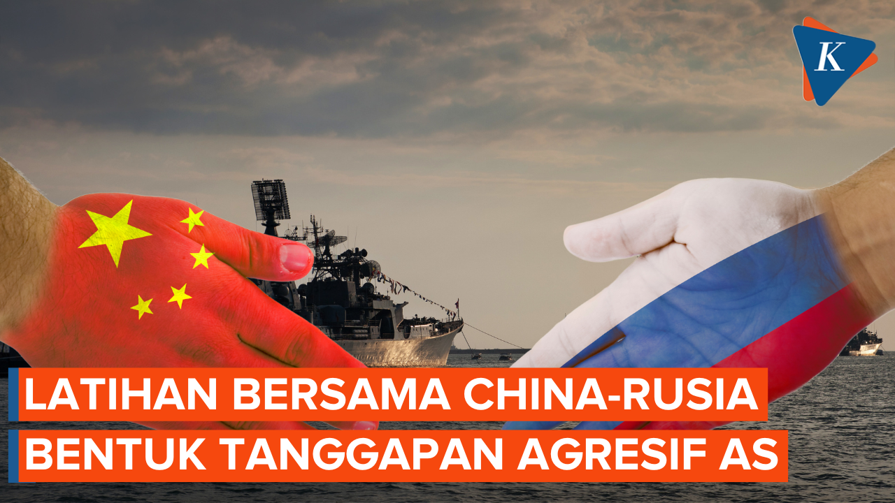 China dan Rusia Gelar Latihan Tempur AL Bersama