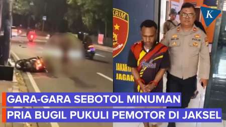 Bukan ODGJ, Pria Bugil Yang Pukuli Pemotor Di Lenteng Agung Mahasiswa