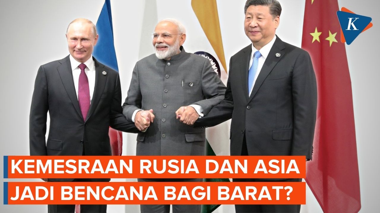 Rusia-Asia Makin Mesra, Jadi Mimpi Buruk Bagi Barat