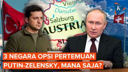Tiga Negara Ini Jadi Opsi Lokasi Pertemuan Puncak Zelensky-Putin, Mana Saja?
