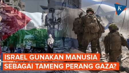 Intelijen AS Ungkap Militer Israel Diduga Pakai Manusia Jadi Perisai Perang Di Gaza