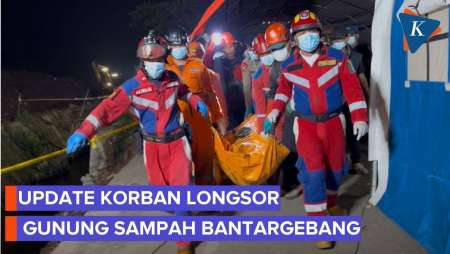 Update Longsor Gunung Sampah Bantargebang: Total 7 Korban Tewas