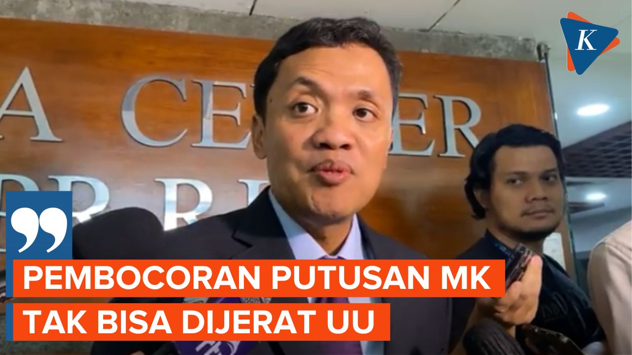 Komisi III DPR Sebut Pernyataan Denny Indrayana soal Putusan MK Tak Langgar Hukum