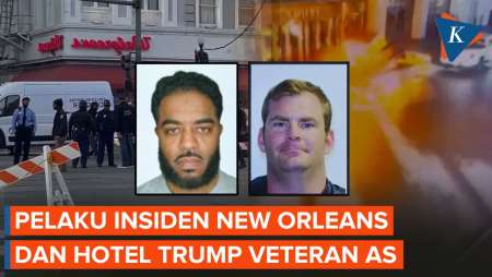 Pelaku Insiden di New Orleans dan Hotel Trump Sama-sama Veteran AS