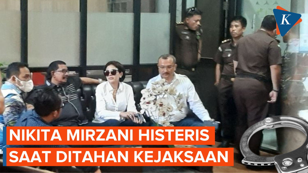 Ditahan Kejaksaan Serang, Nikita Mirzani Ngamuk dan Histeris