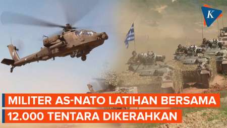 Militer AS Latihan Besar-besaran dengan NATO di Yunani Utara